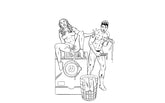 Wood Rocket Orgasms Everywhere Adult Colouring Book Party Gifts and Novelties
